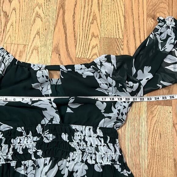 EVA MENDES FLORAL DRESS‎ SIZE M - Picture 7 of 8